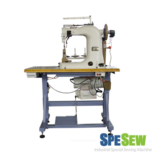 THREE NEEDLES SHOES UPPER STITCHING MACHINE, INDUSTRIAL SEWING MACHINE